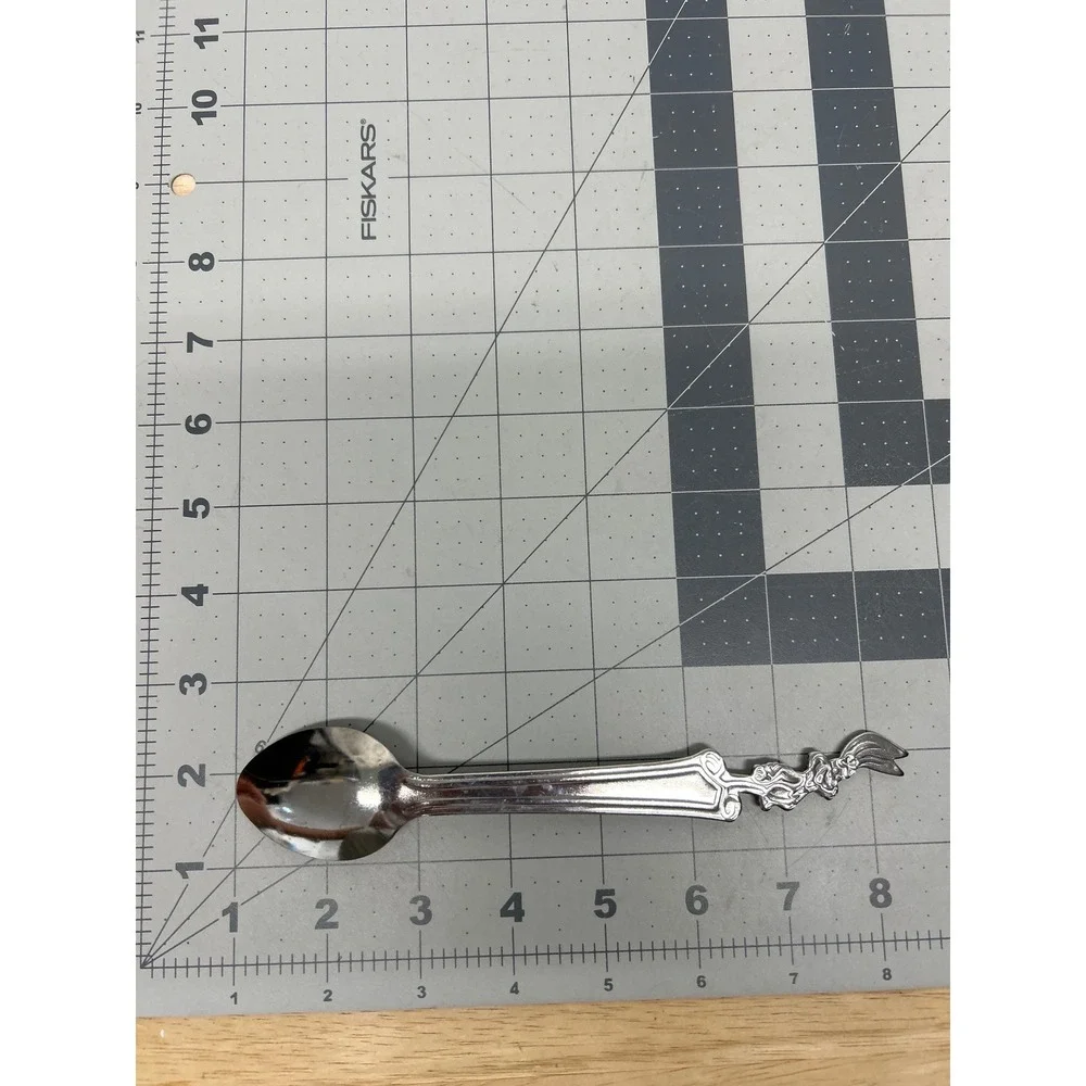 Vintage Nestle Quik Bunny Rabbit Stainless Steel Spoons 8